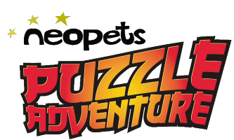 Neopets Puzzle Adventure title screen for Nintendo DS
